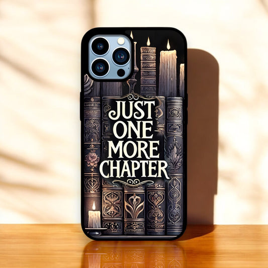 Just one more chapter phone case