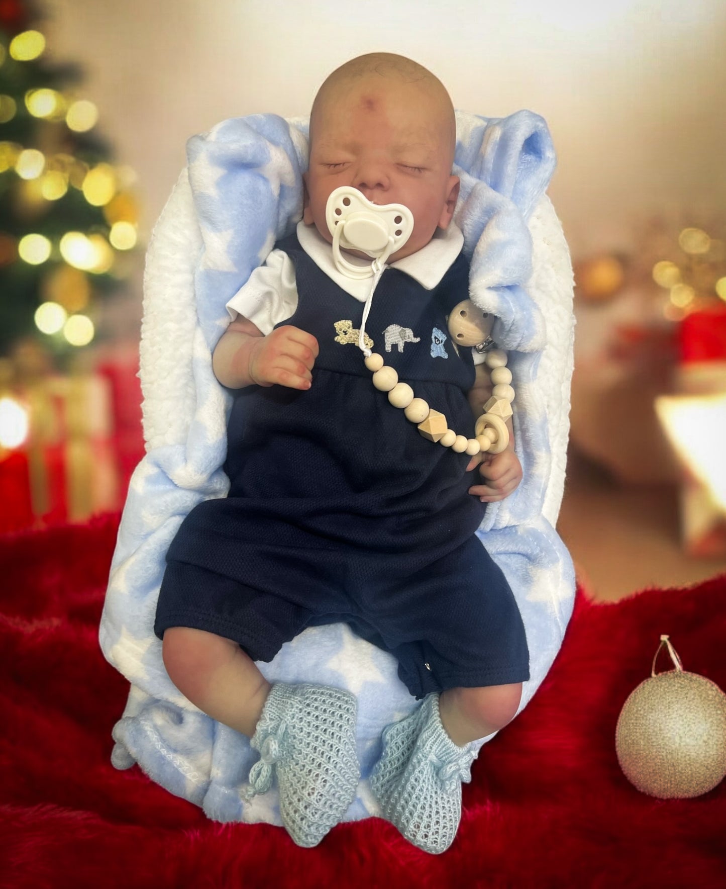 Baby boy reborn doll