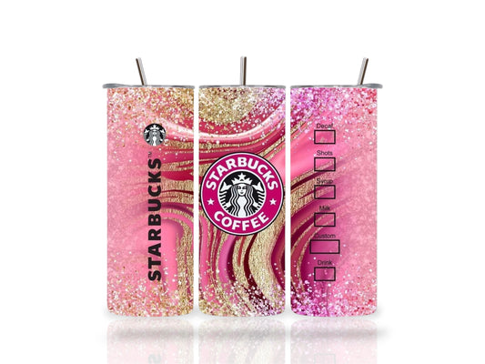 Pink Starbucks tumbler