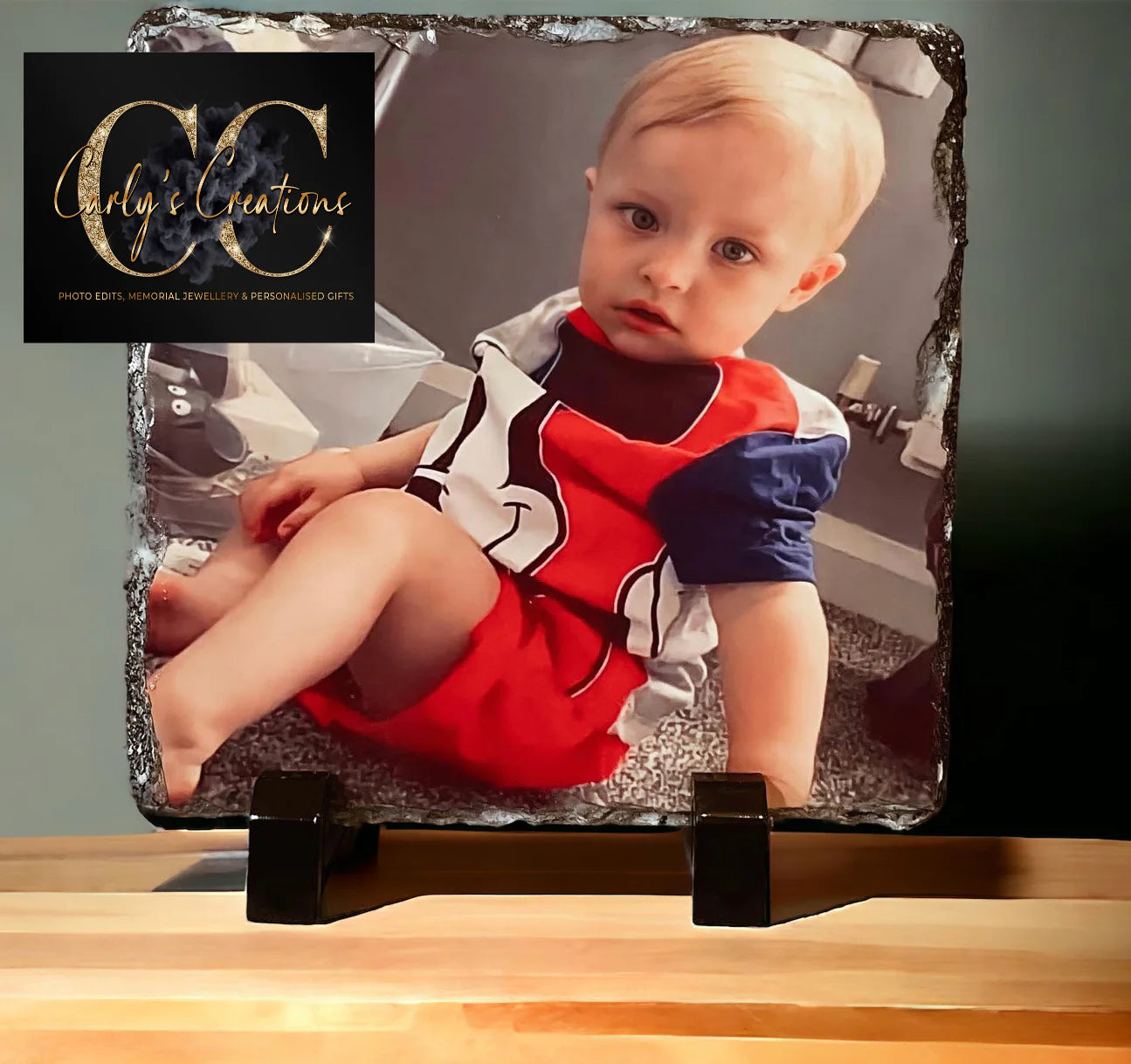 19x19 photo slate