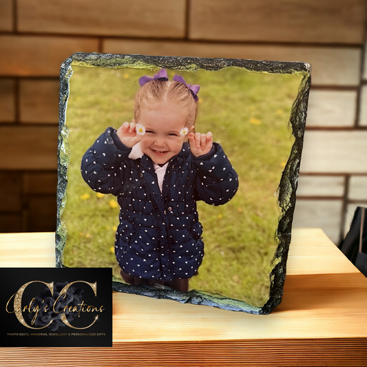 Photo Slate Coaster