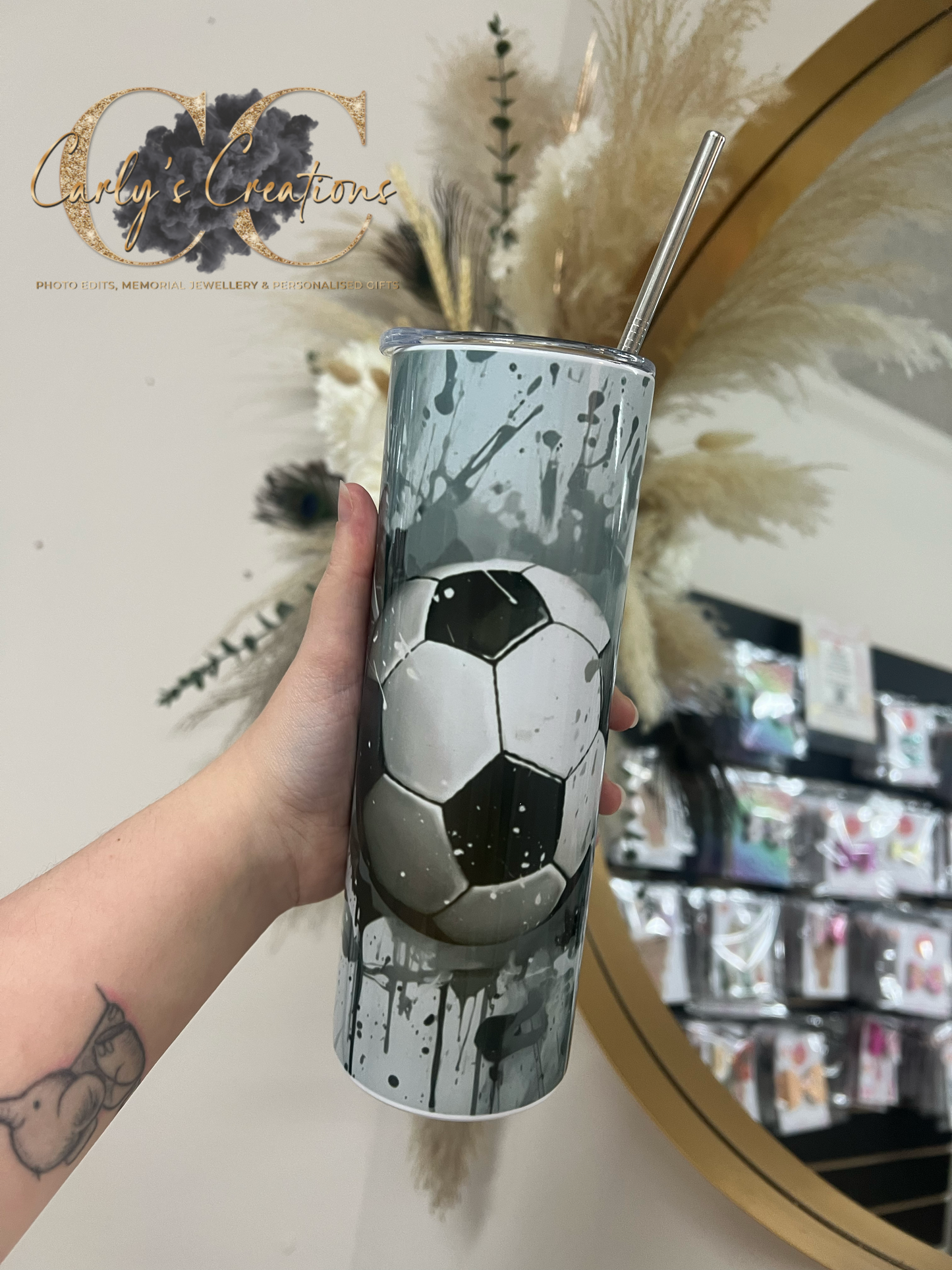 Football tumbler