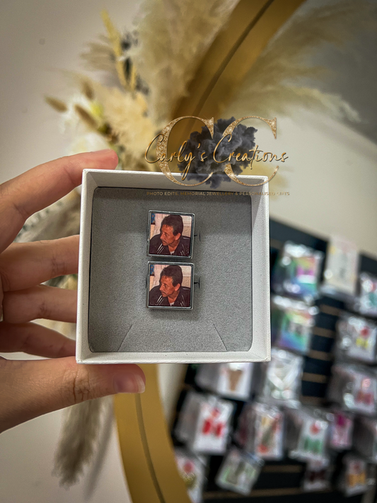 Photo cufflinks