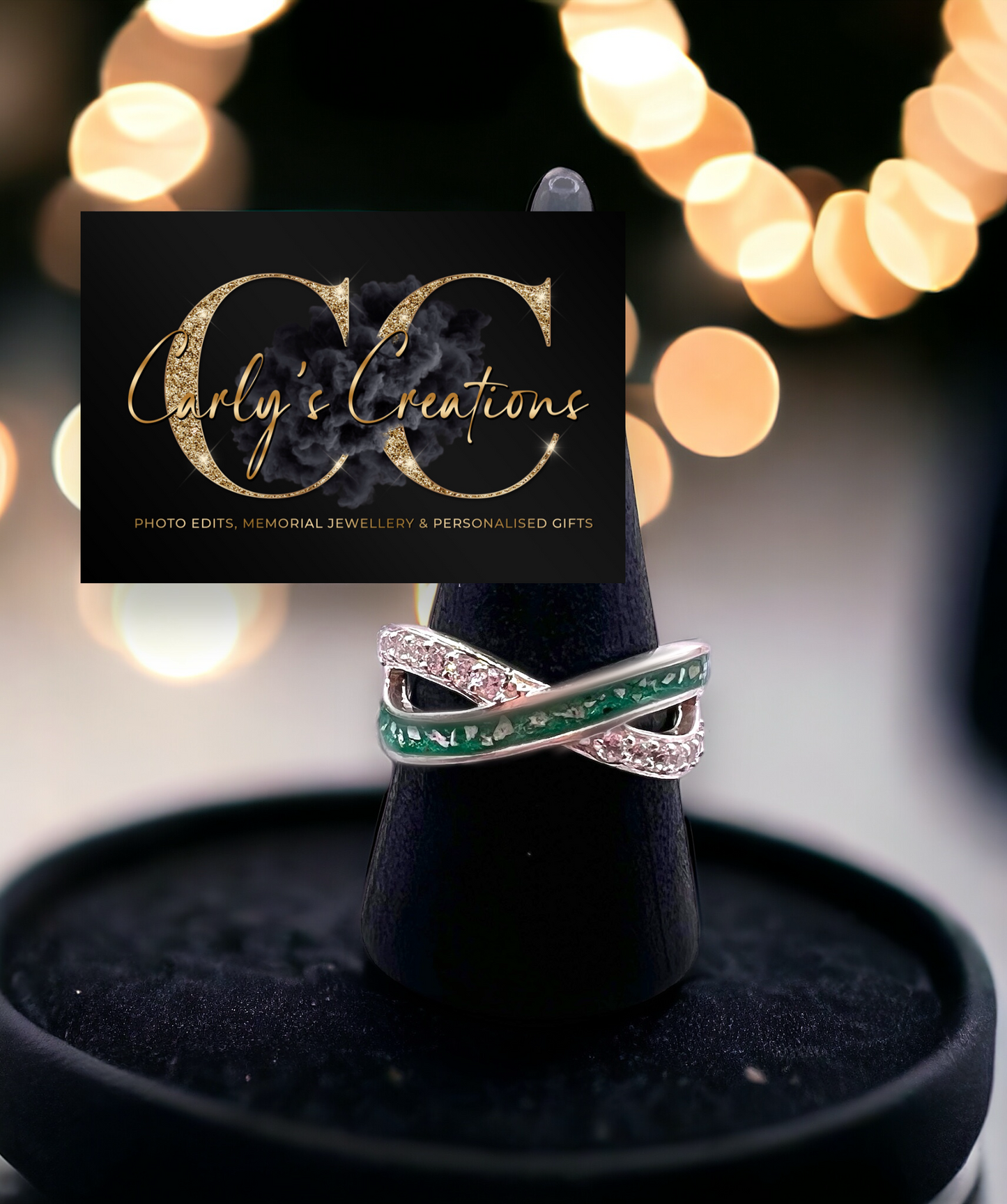 Infinity Wave Band Ring