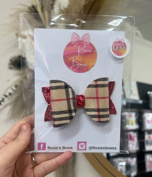 Tartan bow