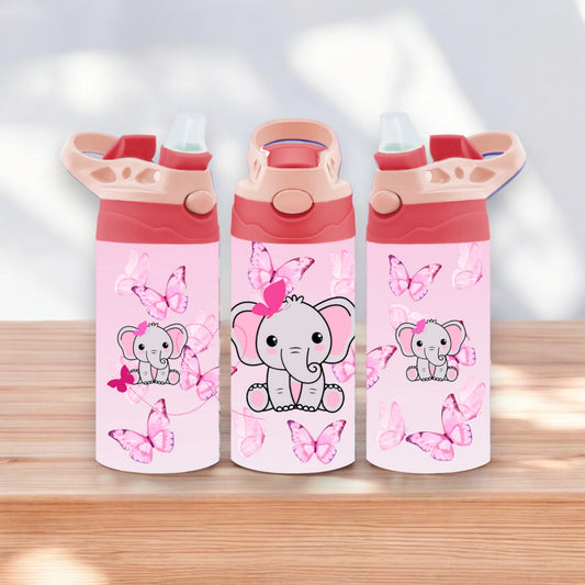 Pink elephant waterbottle