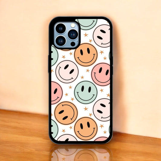 Smiley face phone case